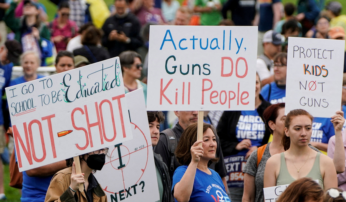 U.S. Senate passes gun safety bill as Supreme Court knocks down handgun limits